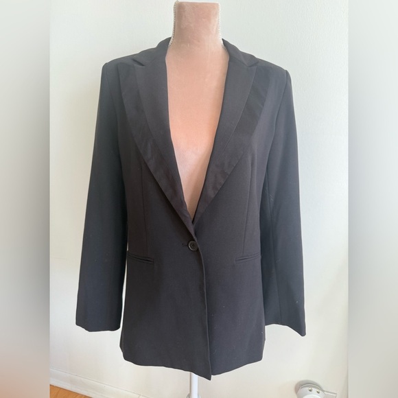 HARVE BENARD | Black Blazer | Size 8 - Picture 1 of 4